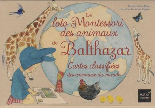 Coffret Montessori : les animaux du monde et leurs milieux -Nathan