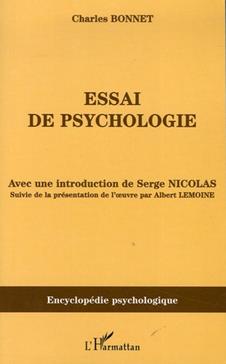 Essai De Psychologie Charles Bonnet Payot