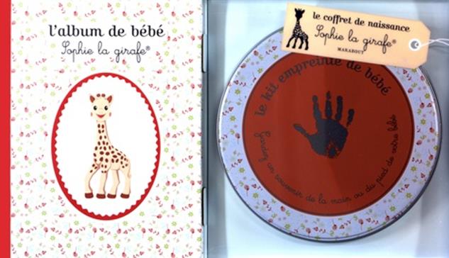 Le Coffret De Naissance Sophie La Girafe Marabout Payot