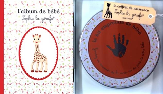 Le Coffret De Naissance Sophie La Girafe Marabout Payot